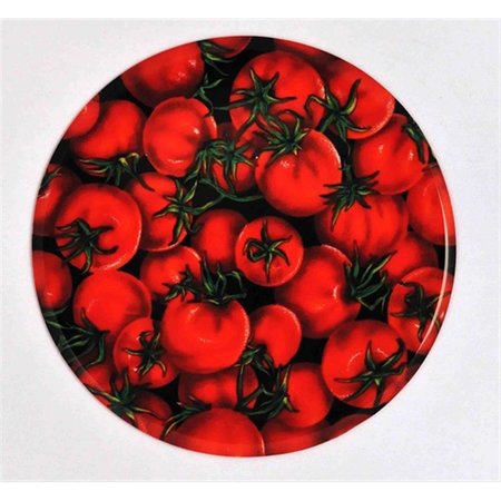 ANDREAS Tomato Round Silicone Mat Jar Opener trivets 3PK JO216